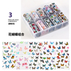 Butterfly Nail Transfer Foil Sticker