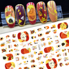 F698 Autumn Fall Season Self-adhesive Nail Art Sticker