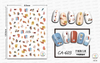 CA603 Self-adhesive Nail Art Sticker
