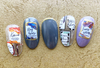 F736 Self-adhesive Nail Sticker 2021 New