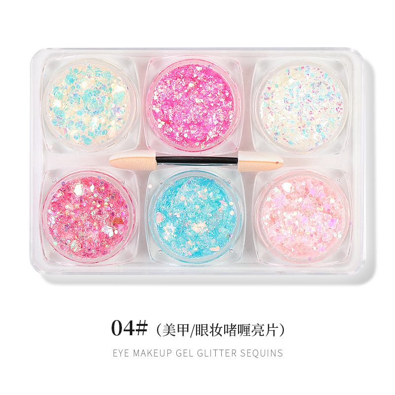 Fairy Eye Symphony Nail Gel Sequins Set