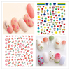WG087-097 Fruit And Cartoon Nail 3D Sticker