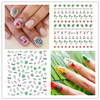 WG049-077 Summer Flower Nail 3D Sticker