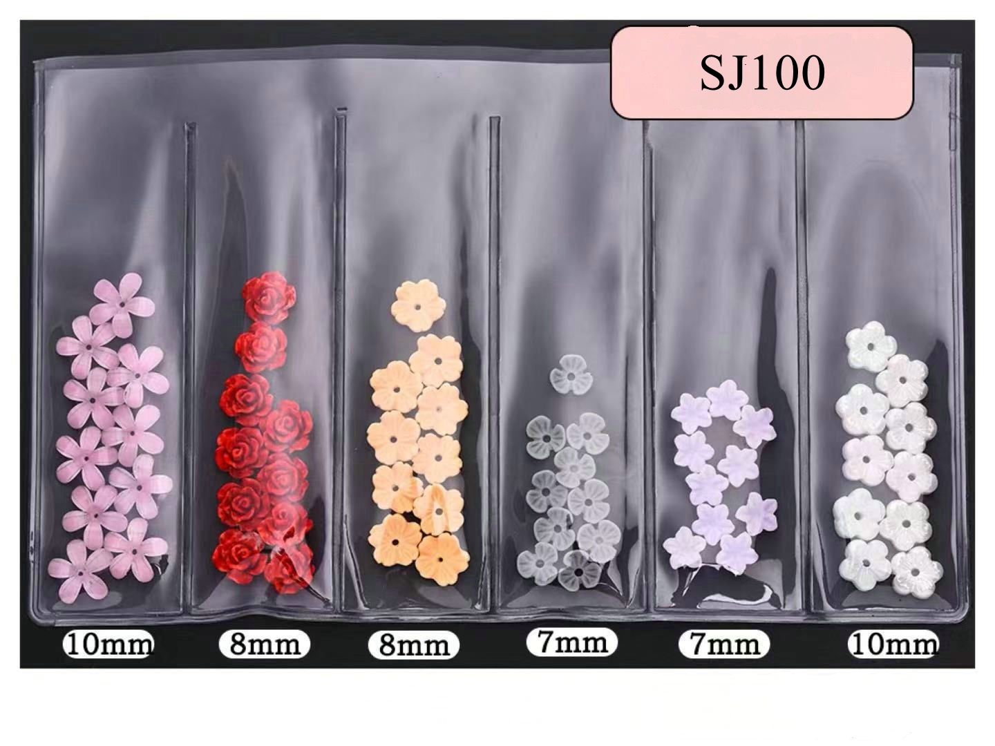 Flower Nail Decoration