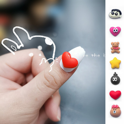 Cartoon Style Nail Decoration