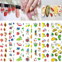 WG898-909 Summer Fruit Nail Sticker