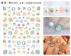 WG203-217 Cute Cartoon Nail Sticker