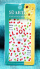 5D Embossed Fruit Lemon Berry Cherry Watermelon Nail Sticker