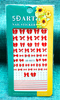 5D Embossed Bowknot Nail Sticker