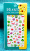 5D Embossed Summer Nail Sticker