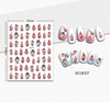 WG936-947 Christmas Nail Sticker 2022 New