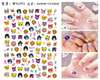 WG282-296 Ultha-thin Princess Adhesive Nail 3D Sticker Sailor Moon Nail Sticker
