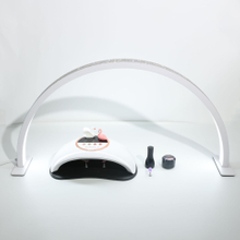 48W LED U Shape Desk Manicure Lamp Color Temperature Brightness Adjustment Lamp