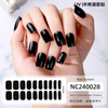 Semi cured Gel Nail Sticker 16pcs/sheet