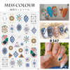 Retro patterns Adhesive Nail Sticker