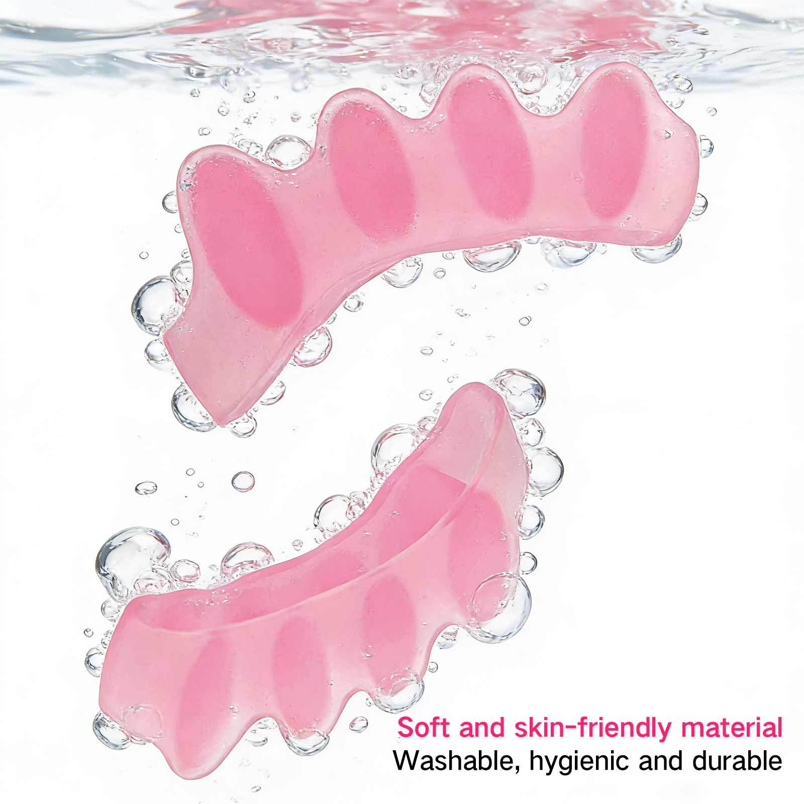 Foot Finger Divider Form Nail Tool Silicone Toe Separator