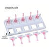 NEW Detachable Nail Art Display Board Nail Practice Holder No Magnet Nail Tool