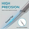 Stainless Steel Cuticle Scissors Dead Skin Remover for Nails Art Clippers Russian Nail Scissors Manicure Tool