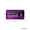 Wholesale Artificial Nail Tips Manicure Tool Nail Products Semi-matte Nail Accessories