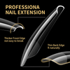  Flat No C Curve Semi-Frosted Soft Gel Tips 480pcs/box High Quality