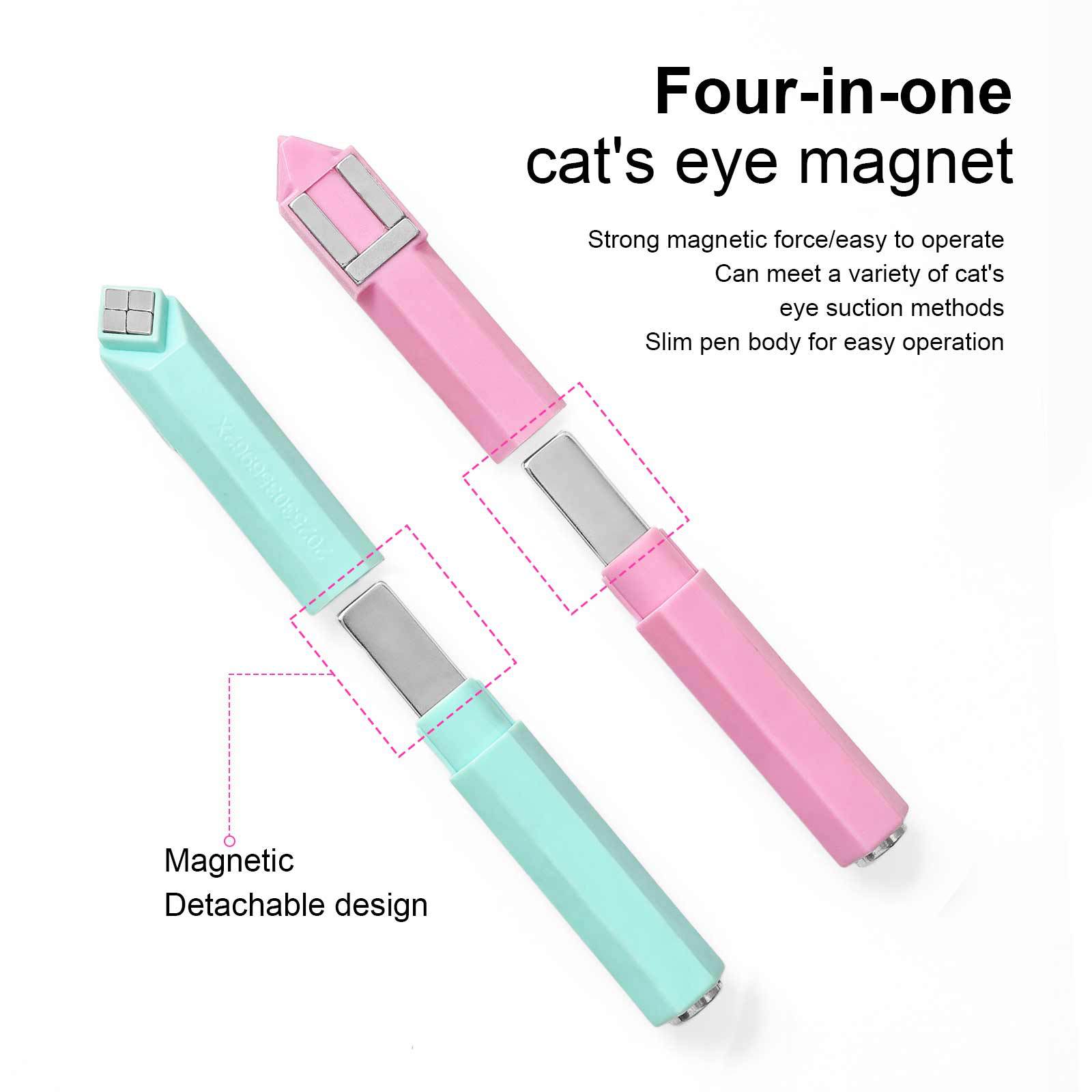 Multifunctional 4-in 1 Detachable Cat Eye Magnet