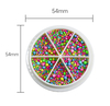 Mini Macaron Bubble Nail Beads Charm 3D Nail Art Decoration