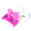 Nail Brush Wash Cup with Strainer Nail Dappen Dish