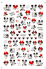 D003 Mickey Mouse 3D Nail art sticker