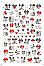 D003 Mickey Mouse 3D Nail art sticker