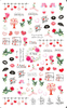 F702-F706 The Valentine's Day Nail Sticker 2020 New