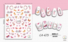 CA673 Butterfly Self-adhesive Nail Art Sticker