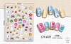 CA608 Rainbow Self-adhesive Nail Art Sticker