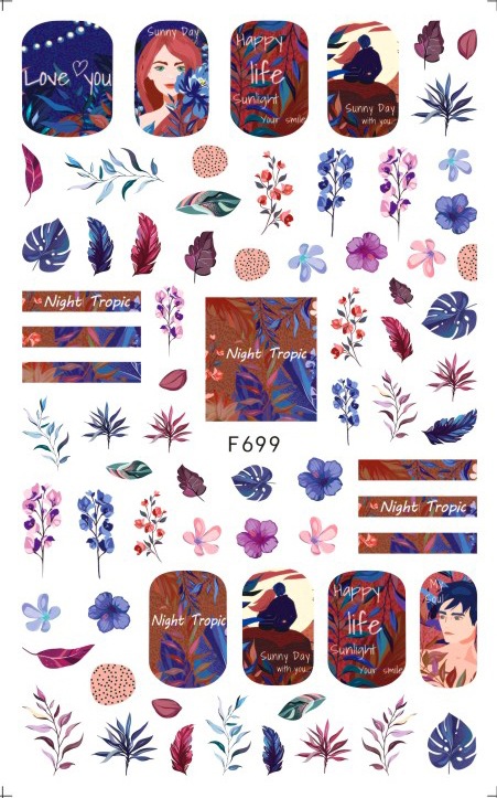 F699 Self-adhesive Nail Art Sticker