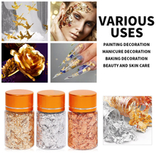 Gold Sliver Copper Foil Paper Nail Art Decoration
