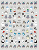 WG218-230 Cute Cartoon Nail Sticker