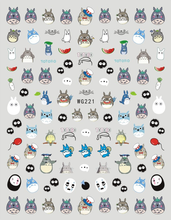 WG218-230 Cute Cartoon Nail Sticker
