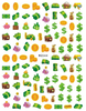 WG544-552 Dollar Nail 3D Sticker