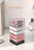 Double Layered Press on Nail Tip Storage Box Nail Art Display 