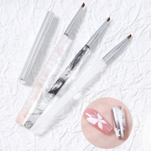2024 New Triangle Fur Head Nail Gel Painting Pen