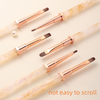 14pcs Gel Polish Painting Pen Nail Liner Brush Brass Handle With Brush Holder 