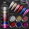 6pcs/set Pearlescent Chameleon Nail Powder Neon Mirror Magic Powder Pearl Laser Glitter Powder