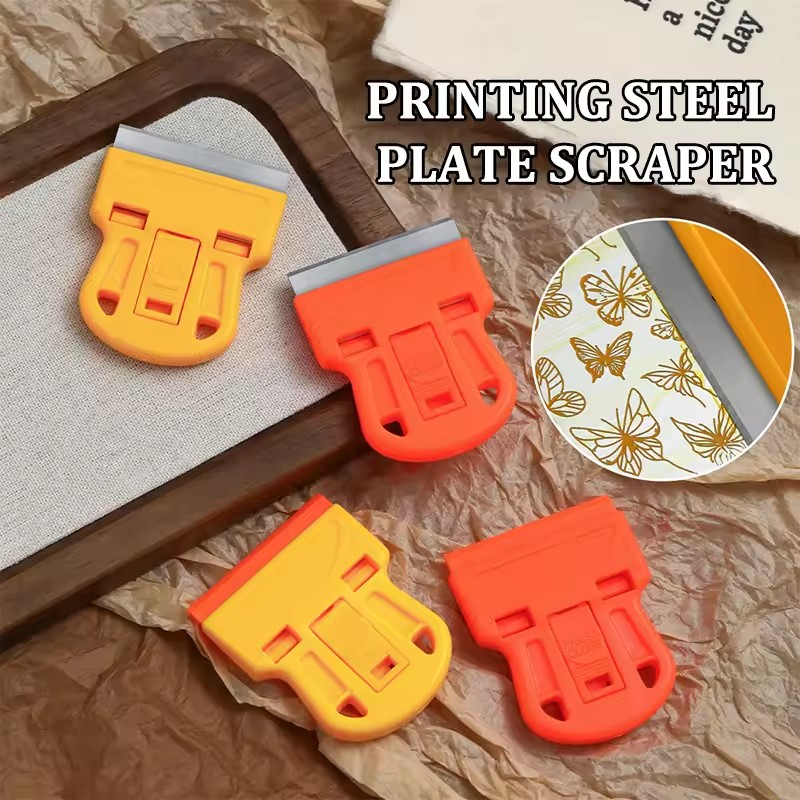 Nail Art Tool Stamping Scraper Multifunctional Cleaning And Glue Removal Spatula Nail Printing Template