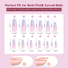 288PCS Pre-Design False Nail Tips 