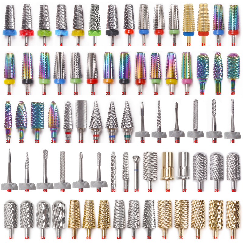 5 in 1 Tungsten Steel Nail Drill Bit 