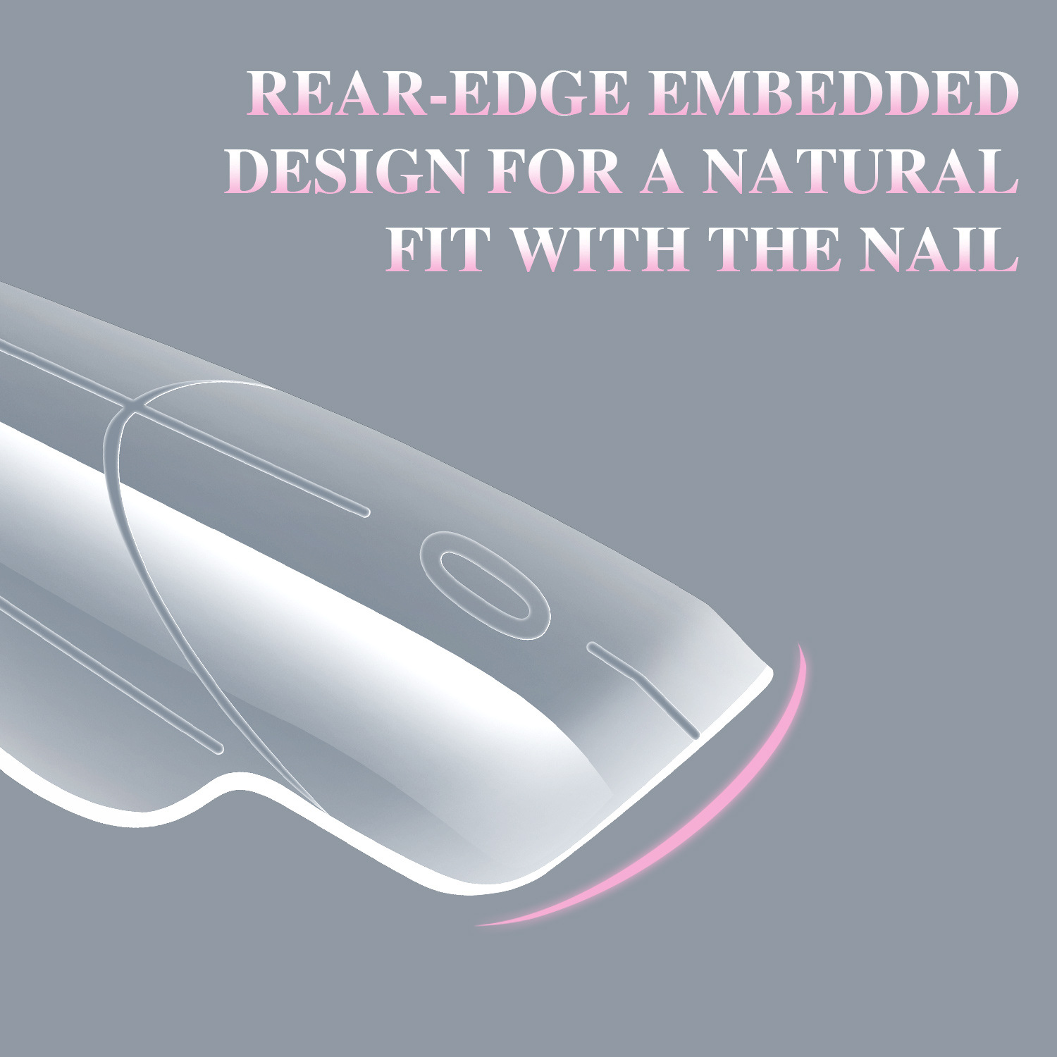 150pcs/box Acrylic Nail Form Butterfly Shape Nail Armor Nail Extension Tip