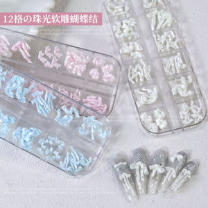 Nail Charm Bow Nail 3d Decoration