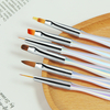 6pcs/Set UV Gel Nail Brush Liner DIY Painting Pen