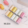36 Designs Nail Foils for Transfer Paper Cartoon Stickers Colorful Nail Wraps Nail Decoration