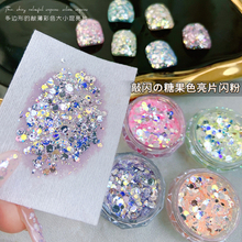 Candy Color Nail Sequins Glitter