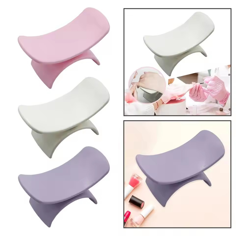 Nail Arm Rest Cushion U Shape Nail Accessories Professional Portable Nail Art Tool Mat Holder 